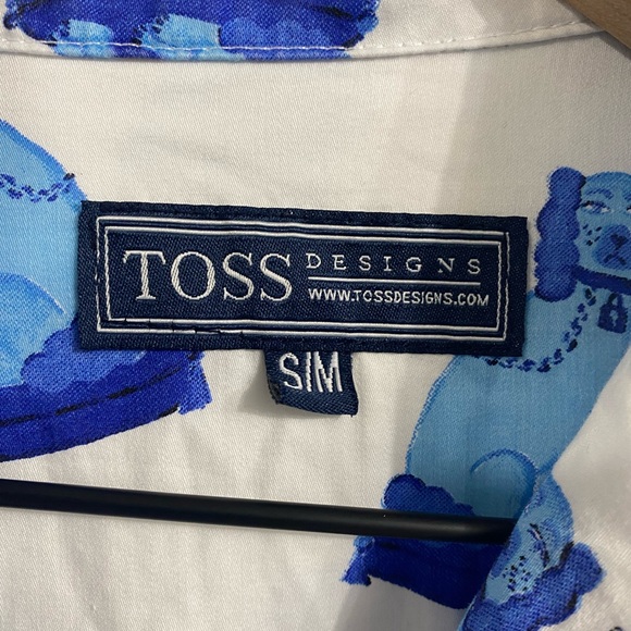 TOSS Designs Sleepshirt / Small/Medium / Fu Dogs! 100% Cotton / Pristine - Picture 2 of 2